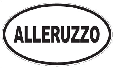 ALLERUZZO - Oval Magnet