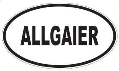 ALLGAIER - Oval Magnet