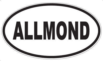 ALLMOND - Oval Magnet
