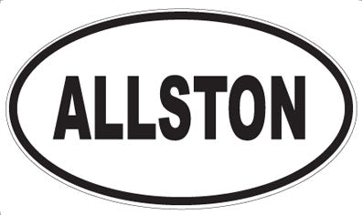 ALLSTON - Oval Magnet