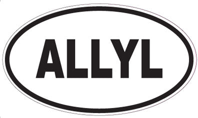 ALLYL - Oval Magnet