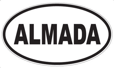 ALMADA - Oval Magnet