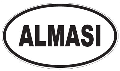 ALMASI - Oval Magnet