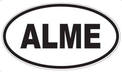 ALME - Oval Magnet