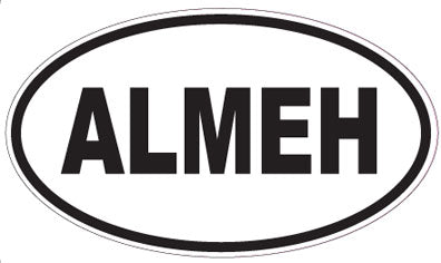 ALMEH - Oval Magnet