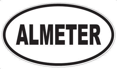 ALMETER - Oval Magnet