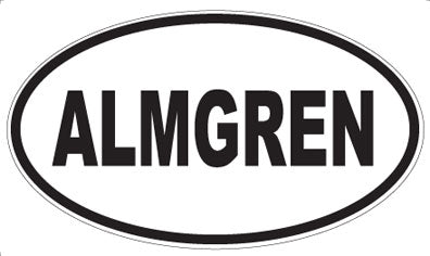 ALMGREN - Oval Magnet