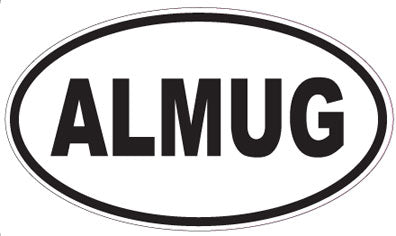 ALMUG - Oval Magnet