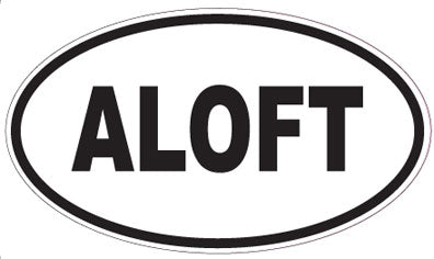 ALOFT - Oval Magnet