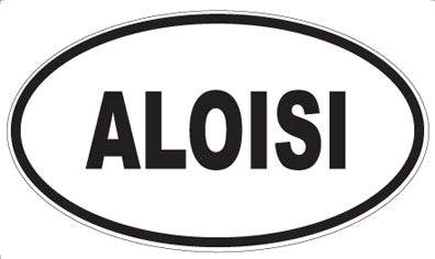 ALOISI - Oval Sticker