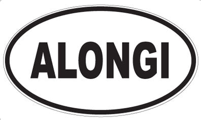 ALONGI - Oval Sticker