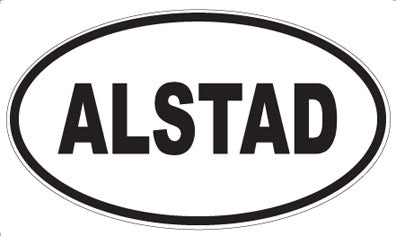 ALSTAD - Oval Magnet