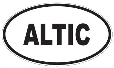 ALTIC - Oval Magnet