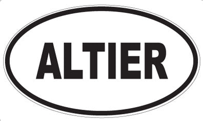 ALTIER - Oval Magnet