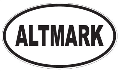 ALTMARK - Oval Sticker
