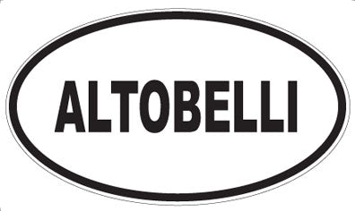 ALTOBELLI - Oval Magnet