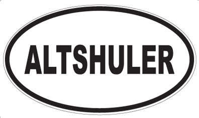 ALTSHULER - Oval Magnet