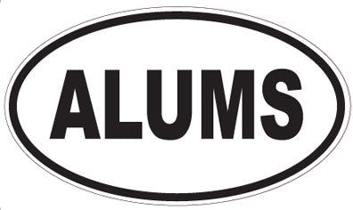 ALUMS - Oval Magnet