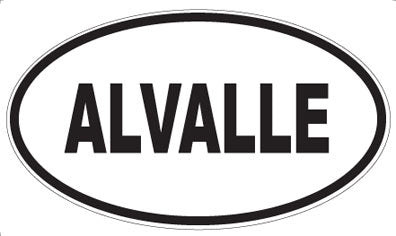 ALVALLE - Oval Magnet