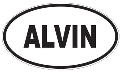 ALVIN - Oval Magnet