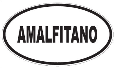 AMALFITANO - Oval Sticker