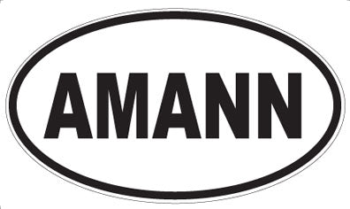 AMANN - Oval Magnet
