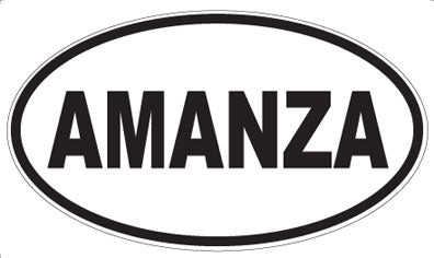 AMANZA - Oval Magnet