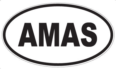 AMAS - Oval Magnet
