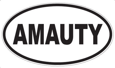 AMAUTY - Oval Magnet