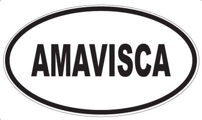 AMAVISCA - Oval Magnet