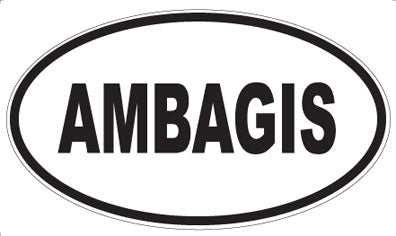 AMBAGIS - Oval Magnet