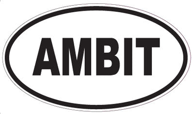 AMBIT - Oval Magnet