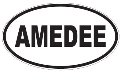 AMEDEE - Oval Magnet