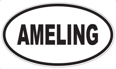 AMELING - Oval Magnet
