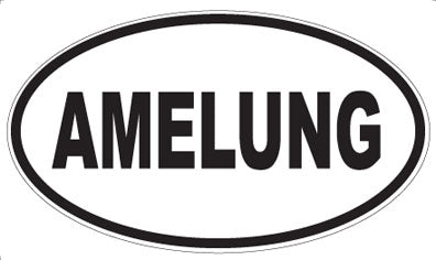 AMELUNG - Oval Magnet