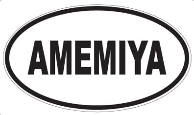 AMEMIYA - Oval Magnet