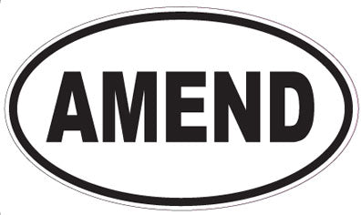 AMEND - Oval Magnet