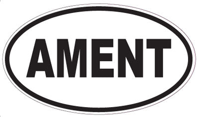 AMENT - Oval Magnet