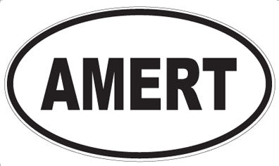 AMERT - Oval Sticker