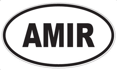 AMIR - Oval Magnet