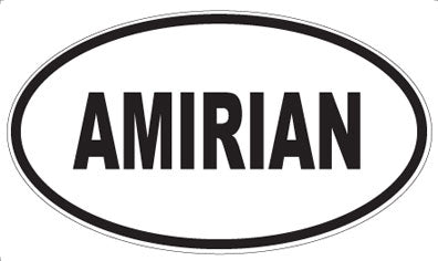 AMIRIAN - Oval Magnet