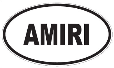 AMIRI - Oval Magnet