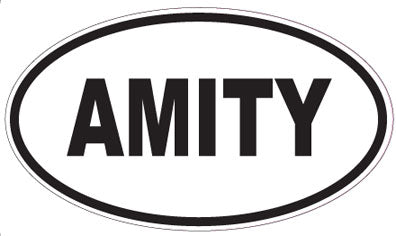 AMITY - Oval Magnet