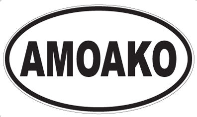 AMOAKO - Oval Magnet