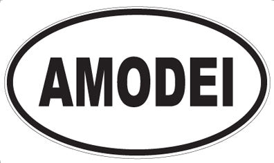AMODEI - Oval Magnet