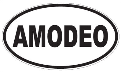AMODEO - Oval Magnet