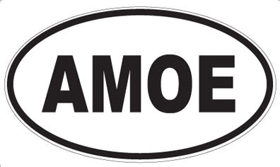 AMOE - Oval Magnet
