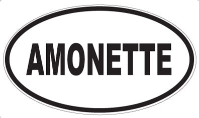 AMONETTE - Oval Magnet