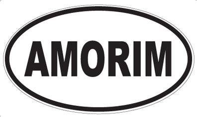 AMORIM - Oval Sticker