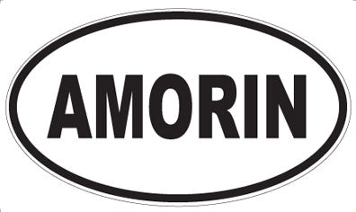 AMORIN - Oval Sticker